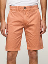 Pepe Jeans Oranžové pánské kraťasy Pepe Jeans
