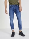 Pepe Jeans Tmavě modré pánské straight fit džíny Pepe Jeans Stanley