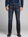 Jack & Jones Tmavě modré pánské džíny Jack & Jones Clark Original