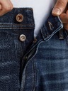 Jack & Jones Tmavě modré pánské straight fit džíny Jack & Jones Mike