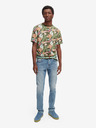 Scotch & Soda Modré pánské straight fit džíny Scotch & Soda