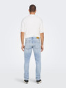 ONLY & SONS Světle modré pánské straight fit džíny ONLY & SONS Weft