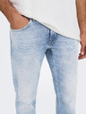 ONLY & SONS Světle modré pánské straight fit džíny ONLY & SONS Weft