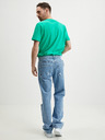 Tom Tailor Denim Modré pánské straight fit džíny Tom Tailor Denim