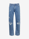 Tom Tailor Denim Modré pánské straight fit džíny Tom Tailor Denim