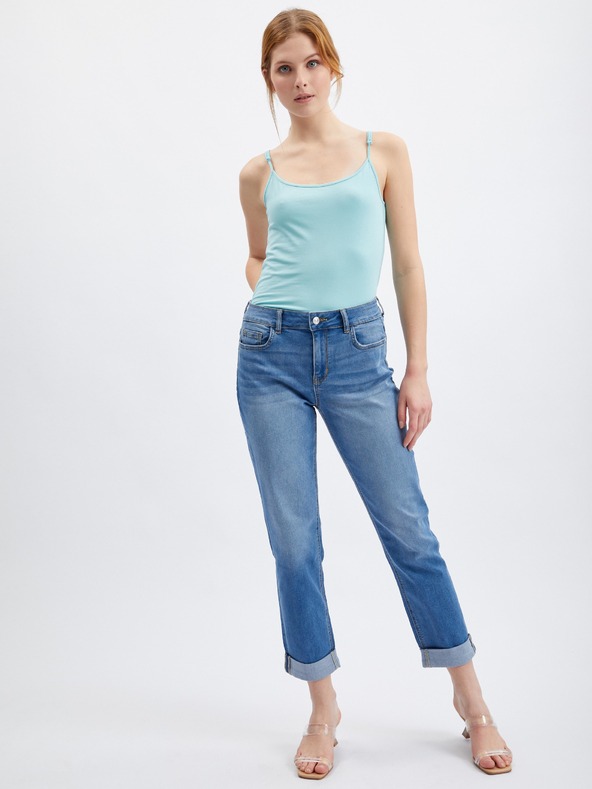 Orsay Světle modré dámské tílko ORSAY