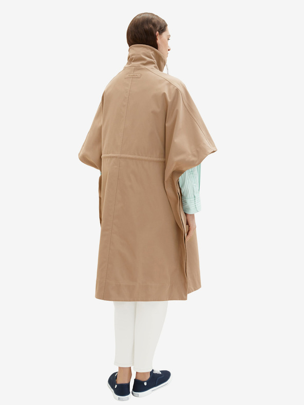 Tom Tailor Hnědý dámský lehký kabát Tom Tailor