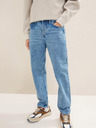 Tom Tailor Denim Modré pánské straight fit džíny Tom Tailor Denim