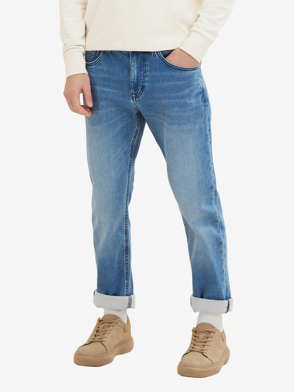 Tom Tailor Modré pánské slim fit džíny Tom Tailor