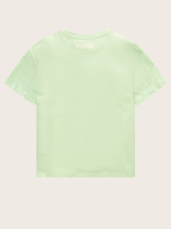 Tom Tailor Světle zelené klučičí tričko Tom Tailor