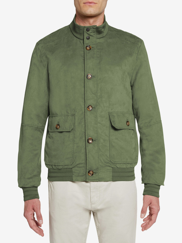 Geox Khaki pánská lehká bunda Geox