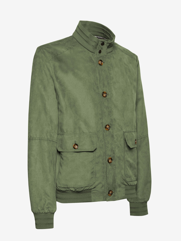 Geox Khaki pánská lehká bunda Geox