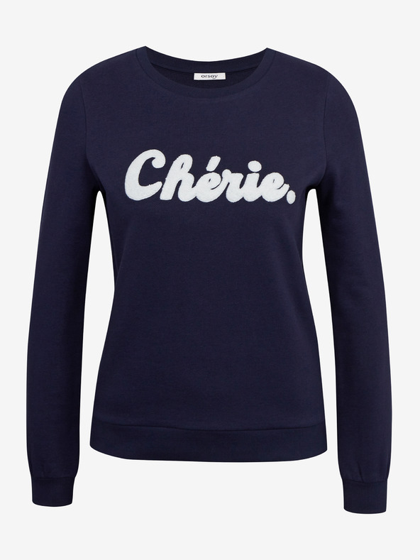 Orsay Tmavě modré dámské tričko ORSAY