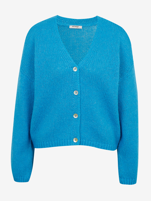 Orsay Modrý dámský kardigan ORSAY