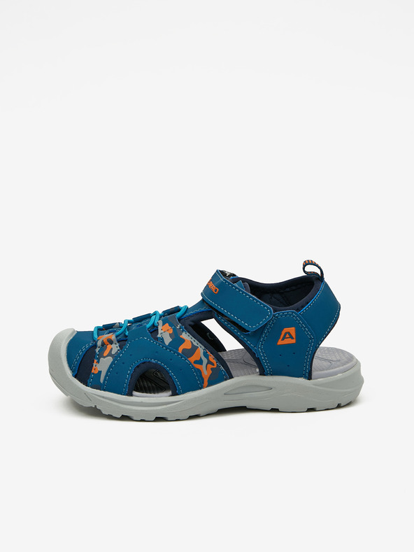 ALPINE PRO Modré dětské outdoorové sandály ALPINE PRO Lysso