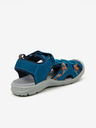 ALPINE PRO Modré dětské outdoorové sandály ALPINE PRO Lysso