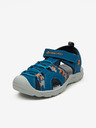 ALPINE PRO Modré dětské outdoorové sandály ALPINE PRO Lysso