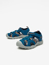 ALPINE PRO Modré dětské outdoorové sandály ALPINE PRO Lysso