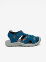 ALPINE PRO Modré dětské outdoorové sandály ALPINE PRO Lysso