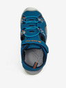 ALPINE PRO Modré dětské outdoorové sandály ALPINE PRO Lysso