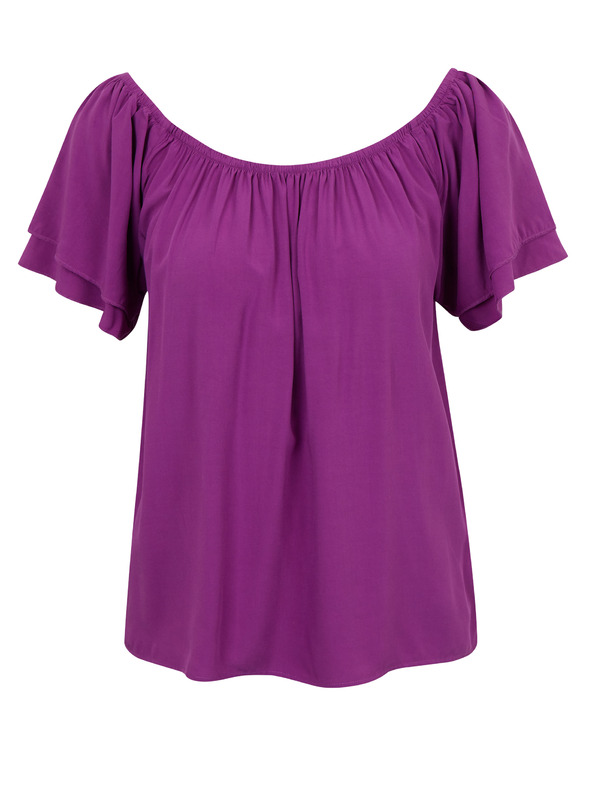 Orsay Fialová dámská halenka ORSAY