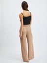 Orsay Béžové dámské kalhoty ORSAY