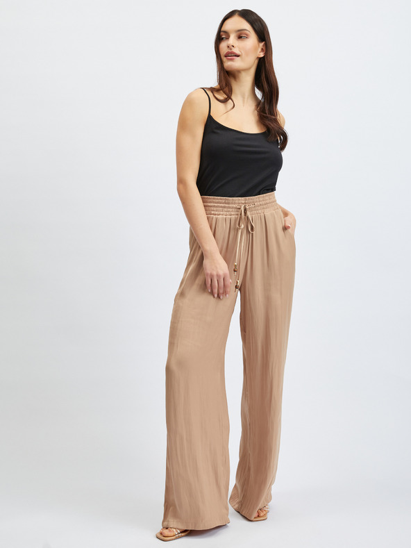 Orsay Béžové dámské kalhoty ORSAY