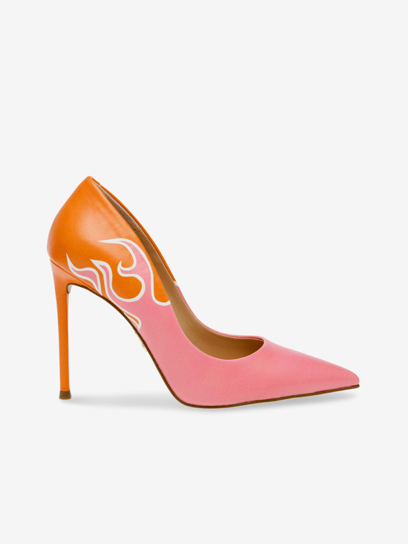 Steve Madden Oranžovo-růžové dámské lodičky Steve Madden