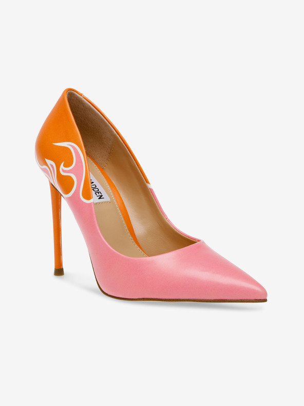 Steve Madden Oranžovo-růžové dámské lodičky Steve Madden