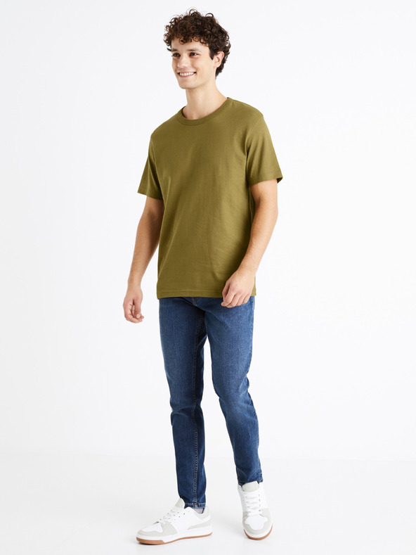 Celio Modré pánské skinny fit džíny Celio C45 Doskinny