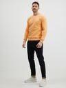 Jack & Jones Oranžová pánská basic mikina Jack & Jones Star