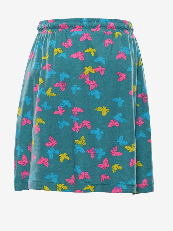 ALPINE PRO Dětská sukně ALPINE PRO ZIRIDO zelená