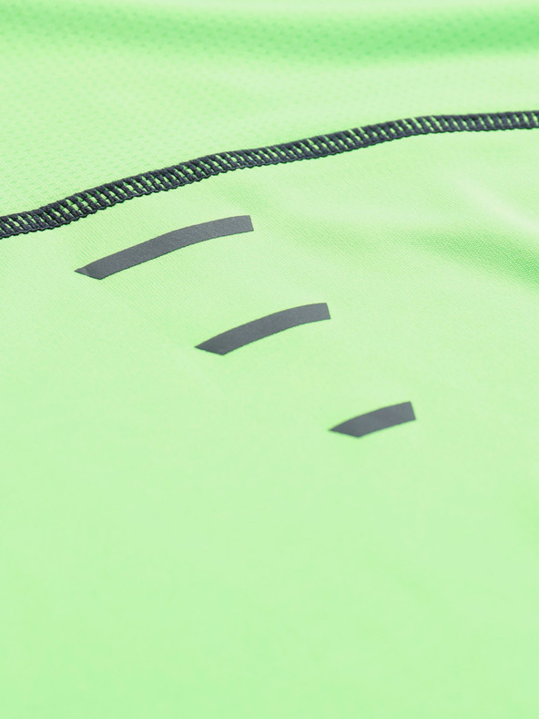 ALPINE PRO Pánské funkční triko s cool-dry ALPINE PRO PANTHER zelená