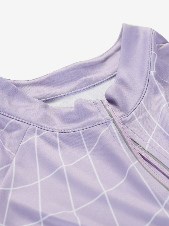 ALPINE PRO Dámský cyklistický dres ALPINE PRO SAGENA fialová