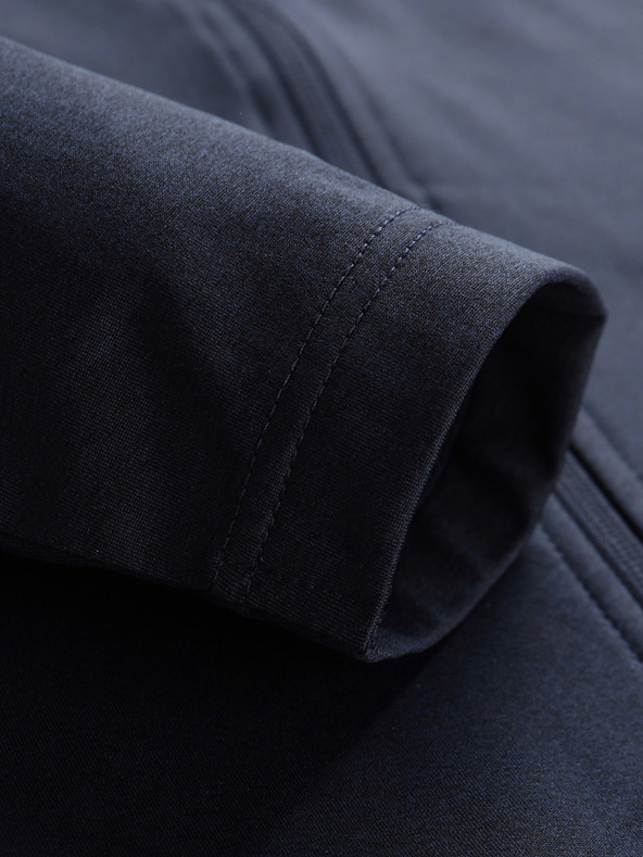 ALPINE PRO Pánská rychleschnoucí mikina ALPINE PRO FRASEB modrá