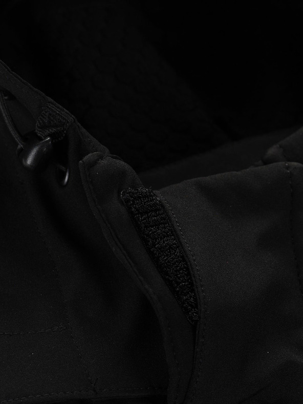 ALPINE PRO Dámská softshellová bunda s membránou ALPINE PRO LANCA černá