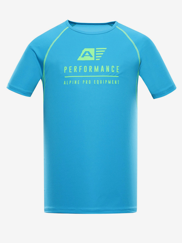 ALPINE PRO Pánské funkční triko s cool-dry ALPINE PRO PANTHER modrá
