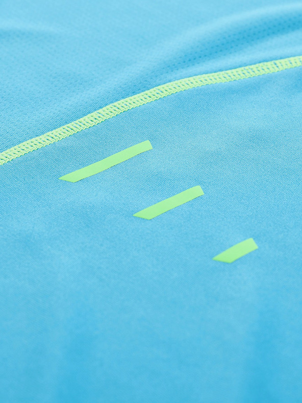 ALPINE PRO Pánské funkční triko s cool-dry ALPINE PRO PANTHER modrá