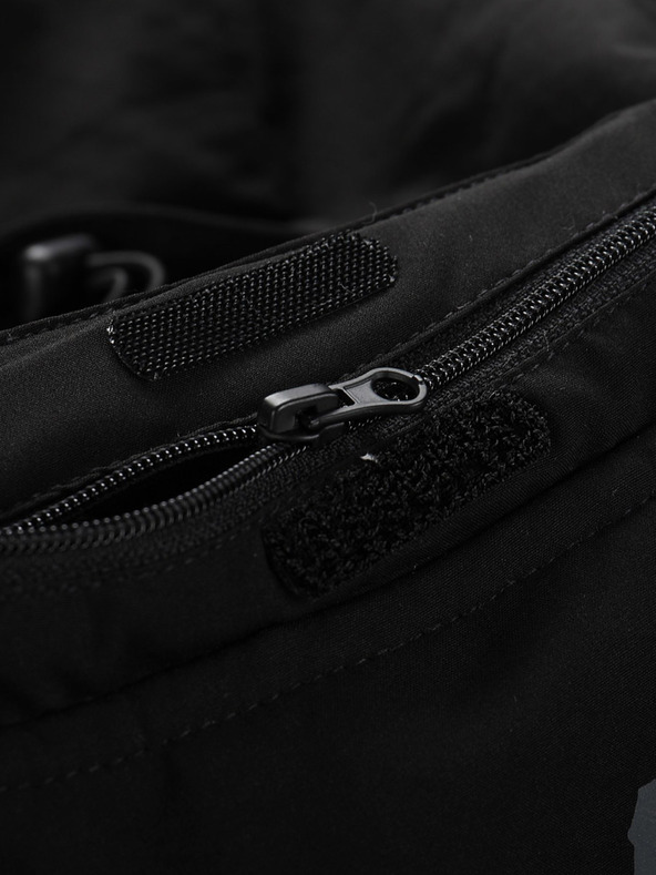 ALPINE PRO Pánská softshellová bunda s membránou ALPINE PRO LANC černá