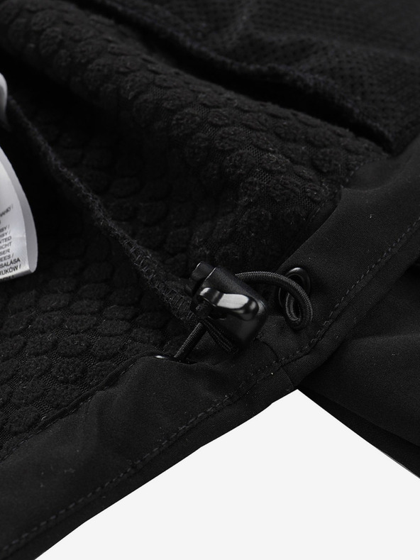 ALPINE PRO Pánská softshellová bunda s membránou ALPINE PRO LANC černá