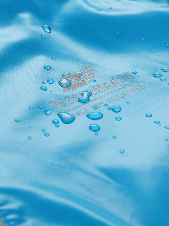 ALPINE PRO Pánská ultralehká bunda s impregnací ALPINE PRO BIK modrá