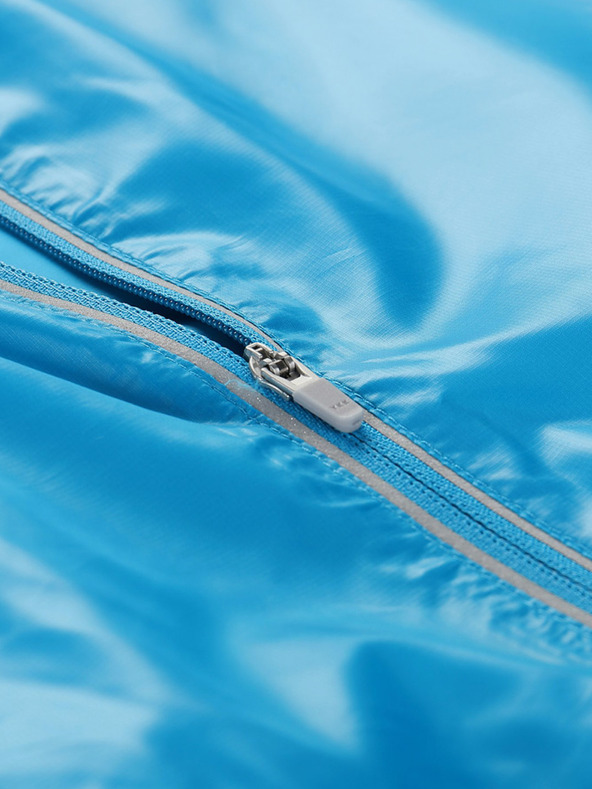 ALPINE PRO Pánská ultralehká bunda s impregnací ALPINE PRO BIK modrá