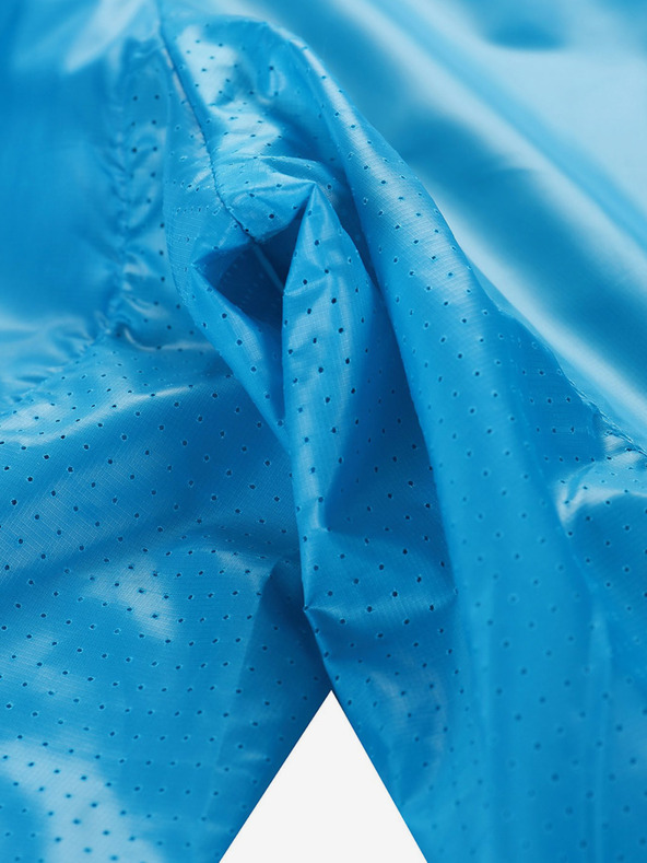 ALPINE PRO Pánská ultralehká bunda s impregnací ALPINE PRO BIK modrá