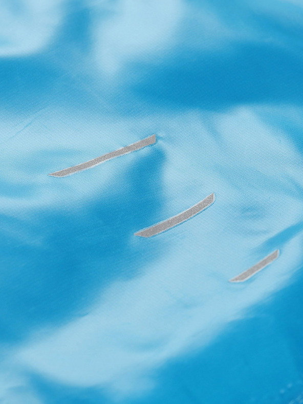 ALPINE PRO Pánská ultralehká bunda s impregnací ALPINE PRO BIK modrá