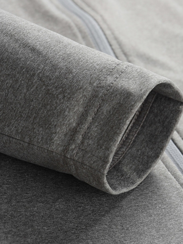 ALPINE PRO Pánská rychleschnoucí mikina ALPINE PRO FRASEB šedá