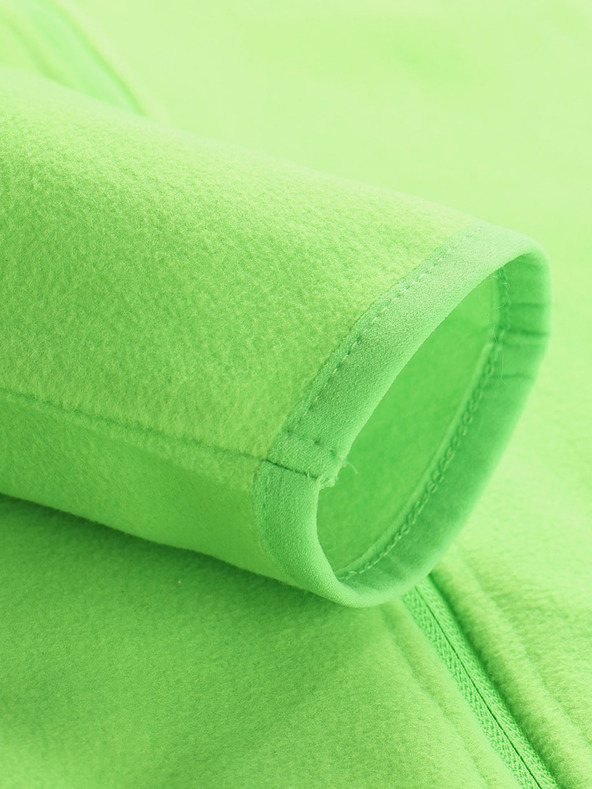 ALPINE PRO Pánská fleecová mikina ALPINE PRO GARIM zelená