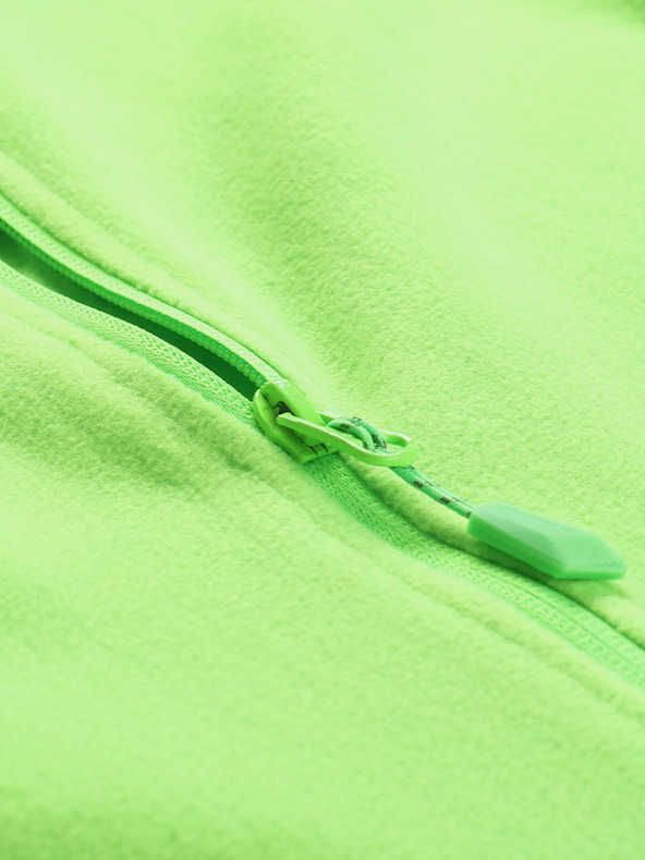 ALPINE PRO Pánská fleecová mikina ALPINE PRO GARIM zelená