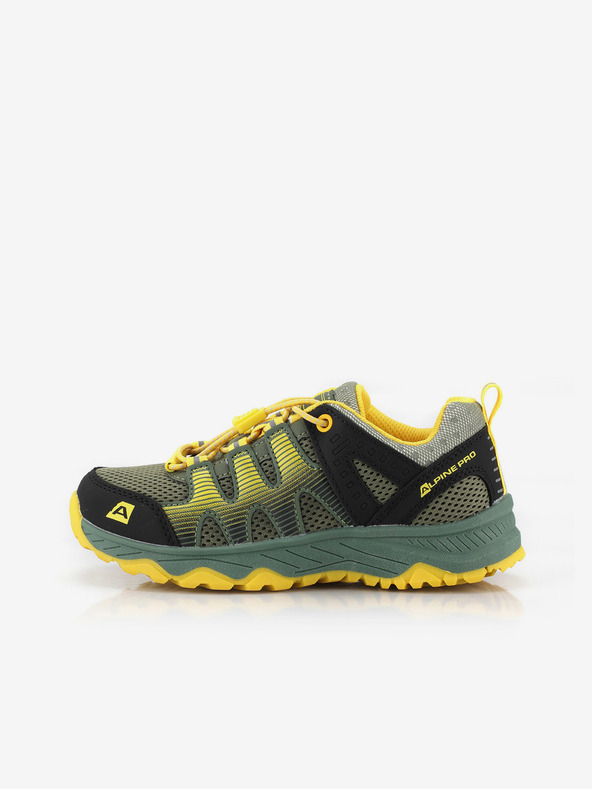 ALPINE PRO Dětská outdoorová obuv ALPINE PRO ZAHIRO zelená