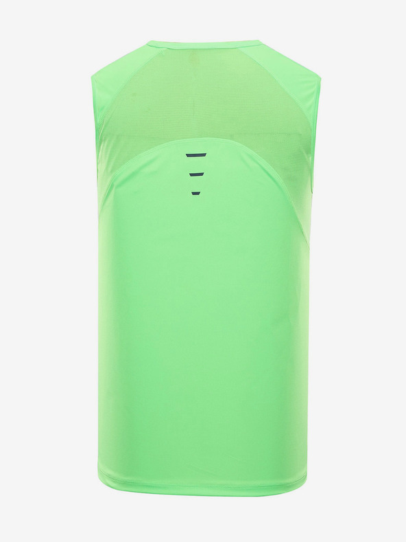 ALPINE PRO Pánské rychleschnoucí tílko ALPINE PRO MIXED zelená