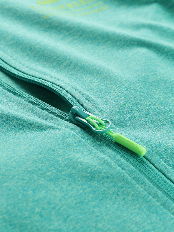 ALPINE PRO Pánská rychleschnoucí mikina ALPINE PRO FRASEB zelená